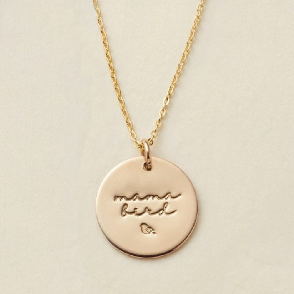 Mother Bird Bohemian Dainty Minimalist Necklace - Picture 3 of 12